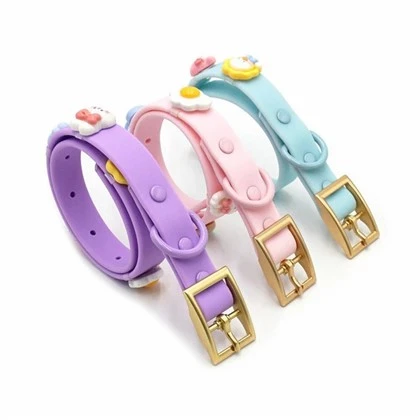 Colorful PVC Dog Collar