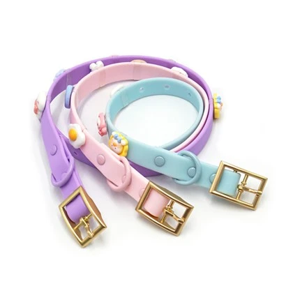 Colorful PVC Dog Collar