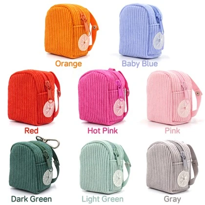 Corduroy Dog Poop Bag Dispenser