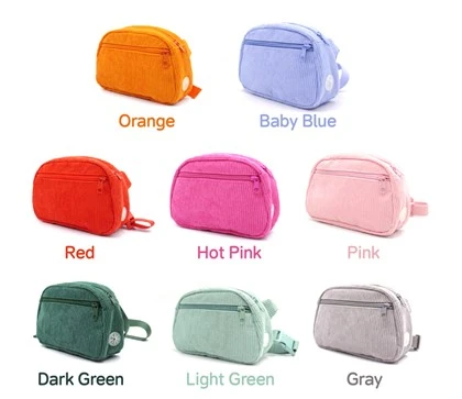 Corduroy Dog Walking Bag